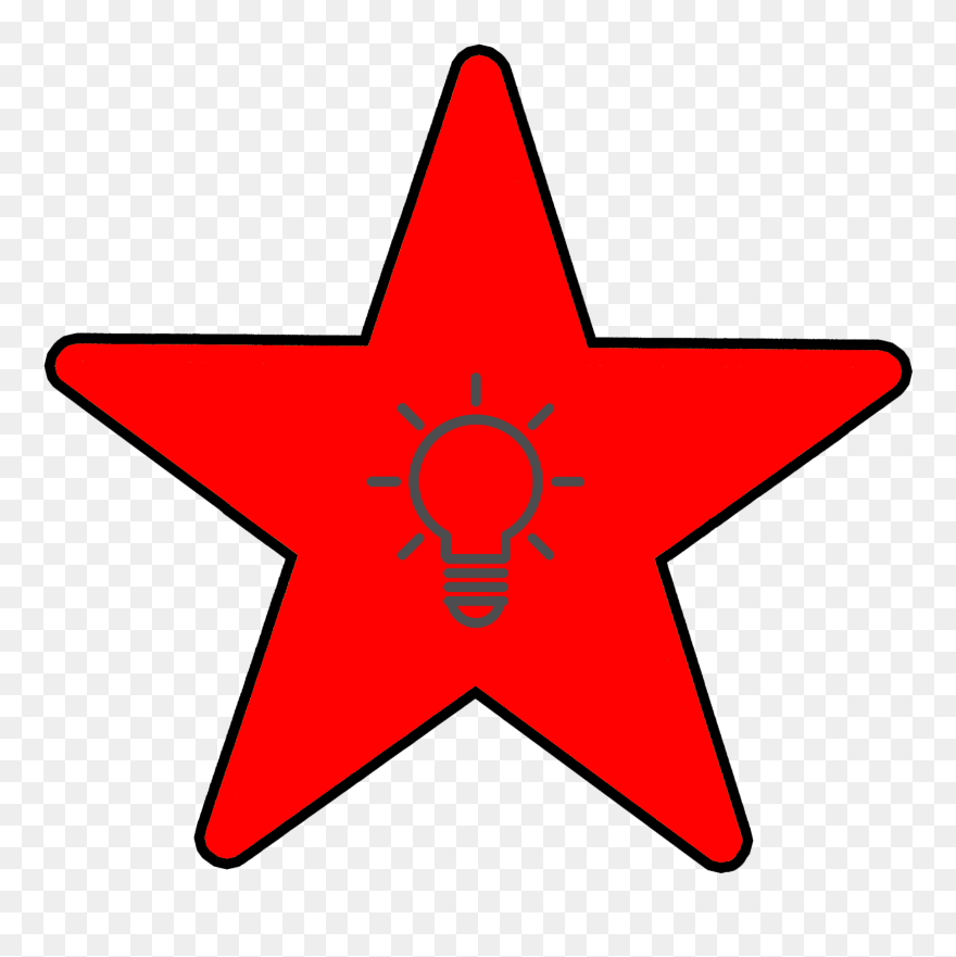 Red Star Ideas - Stern Walk Of Fame Clipart