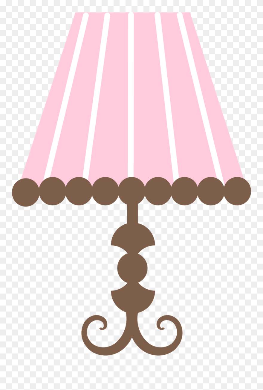 Furniture Clipart Pink Lamp - Minus Lamp Clipart - Png Download