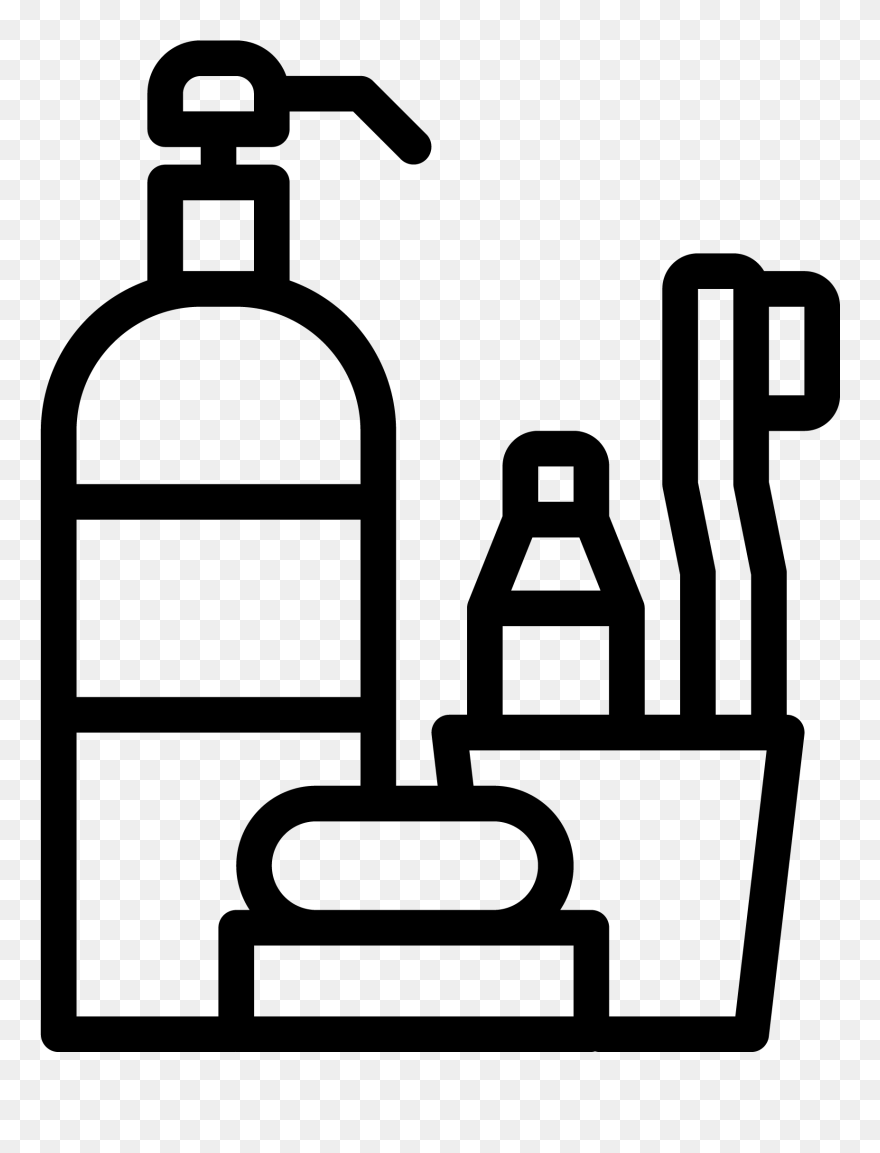 Rooms & Suites - Hygiene Items Icon Clipart