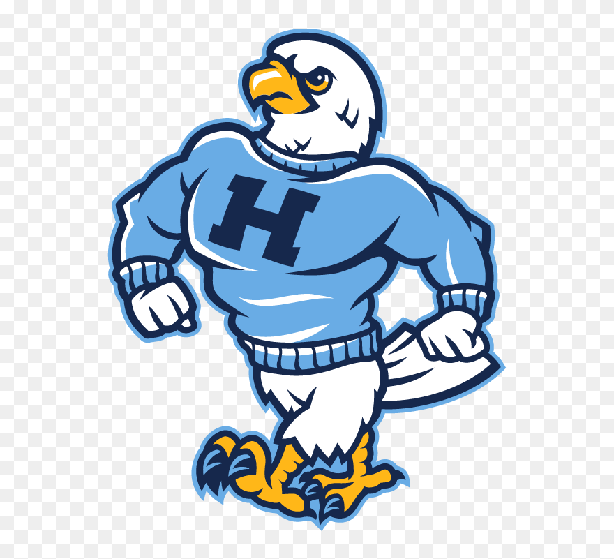 Hillcrest High School Hawk Clipart
