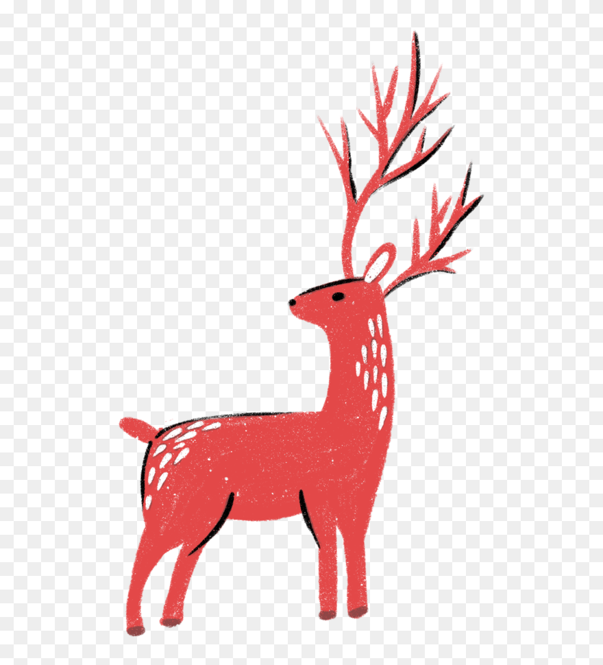 8 - Reindeer Clipart
