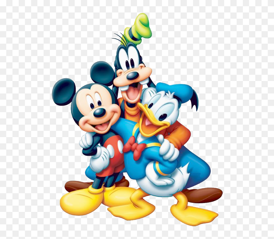 Transparent Mickey And The Roadster Racers Png - Mickey Mouse Minnie Mouse And Goofy Clipart
