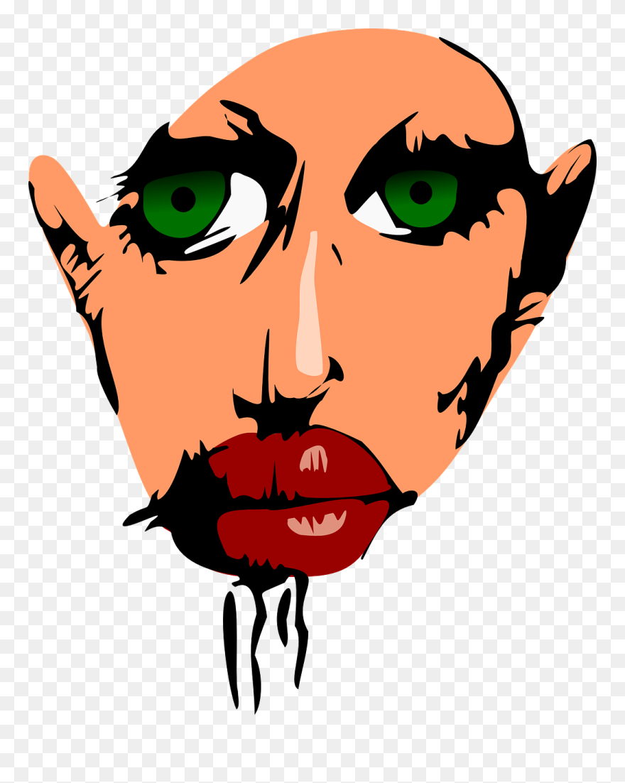 Dracula Vampire Monster Free Photo - Cara De Monstruo Png Clipart