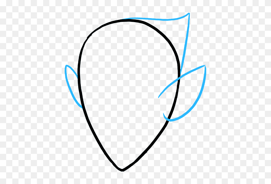 How To Draw Vampire - Line Art Clipart