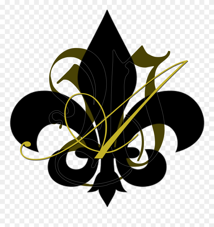 Fleur De Lis Lsu Colors Clipart