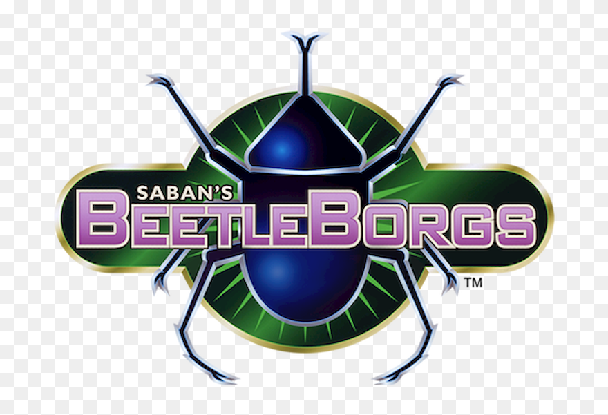 Big Bad Beetleborgs - Big Bad Beetleborgs Logo Clipart