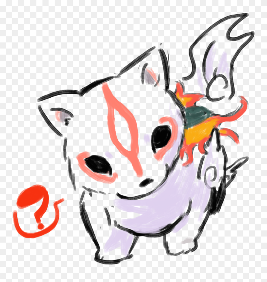 Okami - Vivixion - Illustrations - Art Street By Medibang - Cartoon Clipart