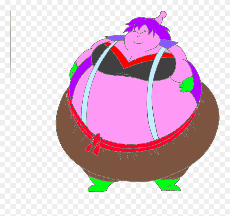 Fat Majin Buu Yokorona Onika By Spiralsongreturns - Majin Boo Woman Fat Clipart