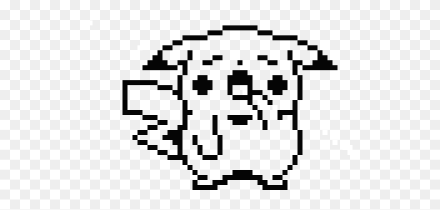 Pixel Art 32x32 Grid Clipart