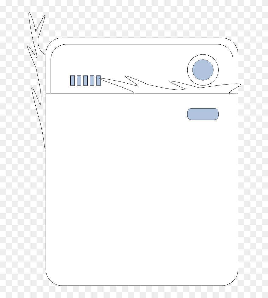 Dishwasher Clipart Images Pictures - Mobile Phone - Png Download