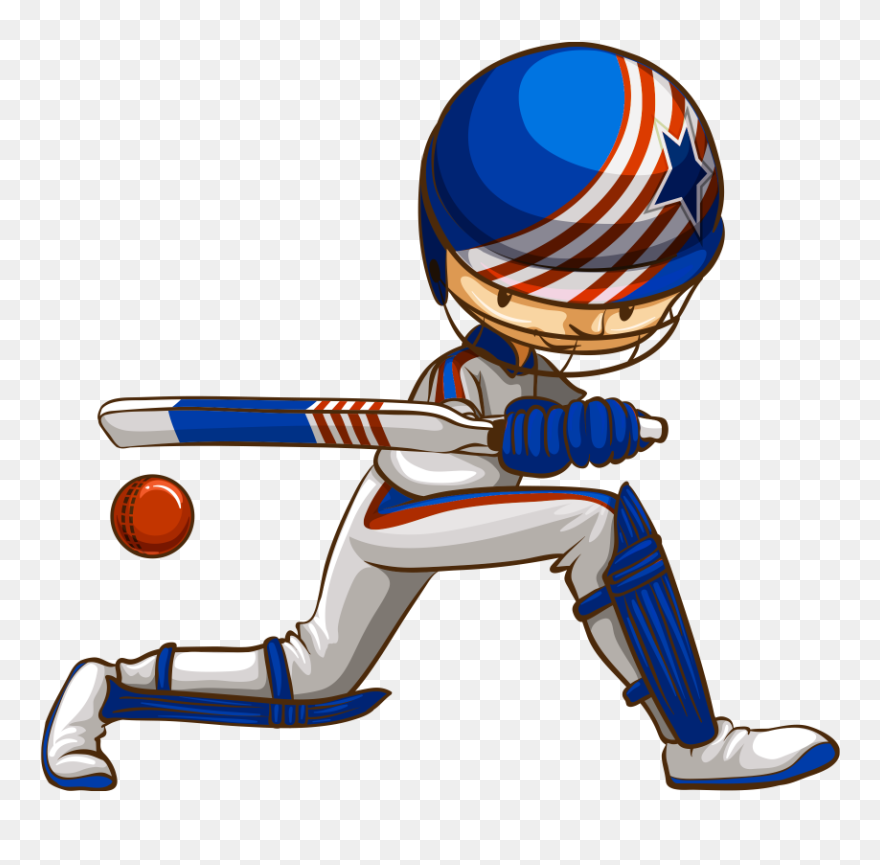 Cricket Png - Cartoon Drawing Of A Cricket Sport Clipart