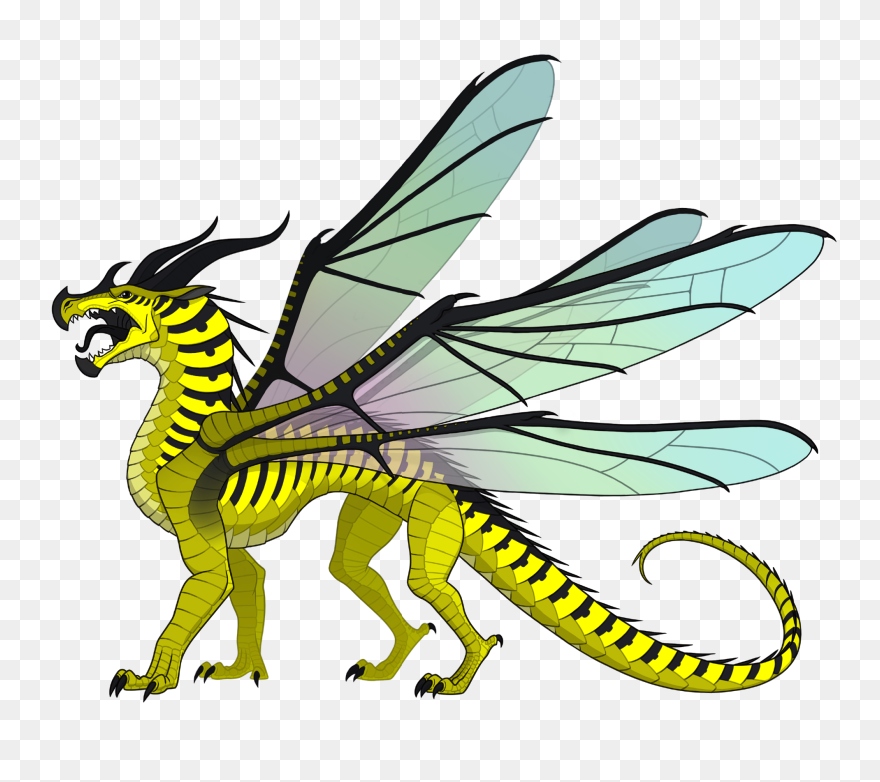 Cricket Clipart Invertebrate - Wings Of Fire Hivewings - Png Download