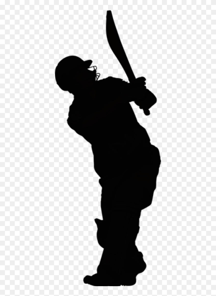 Cricket Batsman Vector Png - Managua Clipart