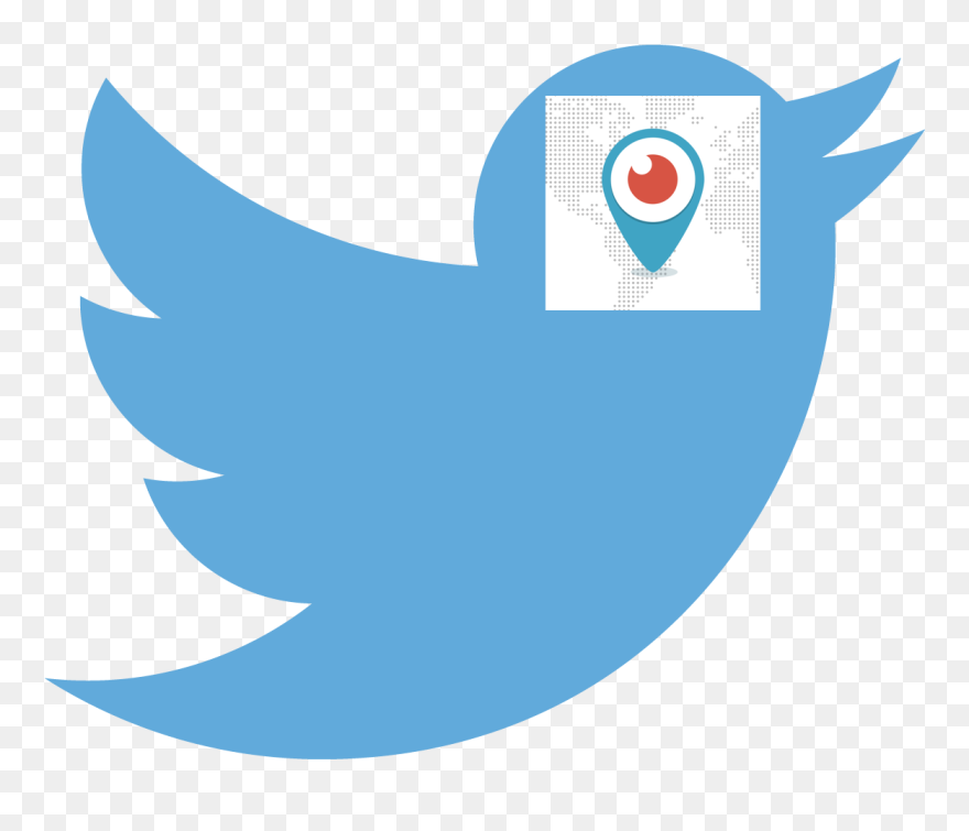Twitter Confirms Periscope Acquisition As Meerkat Hype - Twitter Logo Png 1080 Clipart
