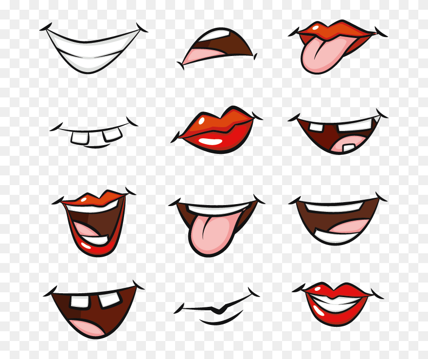 Pictures Mouth Cartoon Drawing Hd Image Free Png Clipart - Smile Mouth Drawing Cartoon Transparent Png