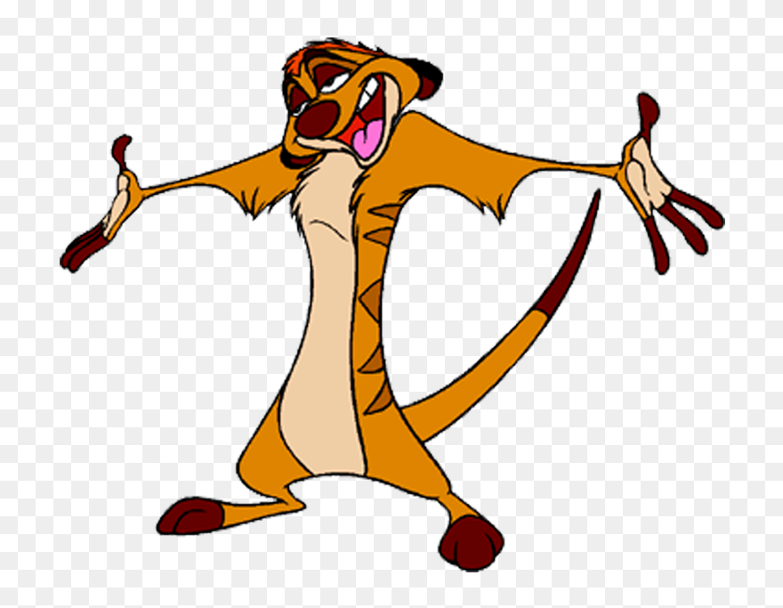 Hakuna Matata - Lion King Cartoon Characters Clipart