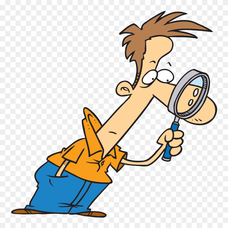 Kitchen Clipart Inspection - Magnifying Glass Observation Clipart - Png Download