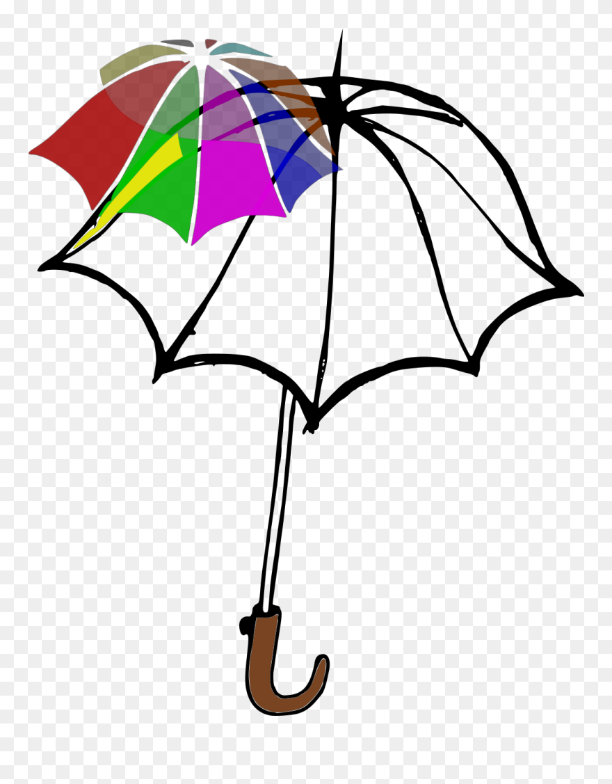 مظلة كرتون Clipart