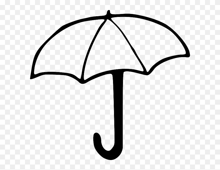 Umbrella, Cover, Rain, Rainy, Rain Cover, Sunshade - Umbrella Clip Art - Png Download