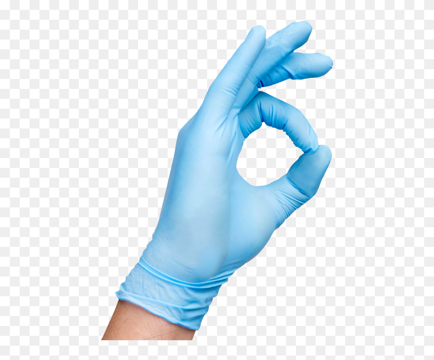 Medical Clip Art Gloves - Latex Glove Clip Art - Png Download