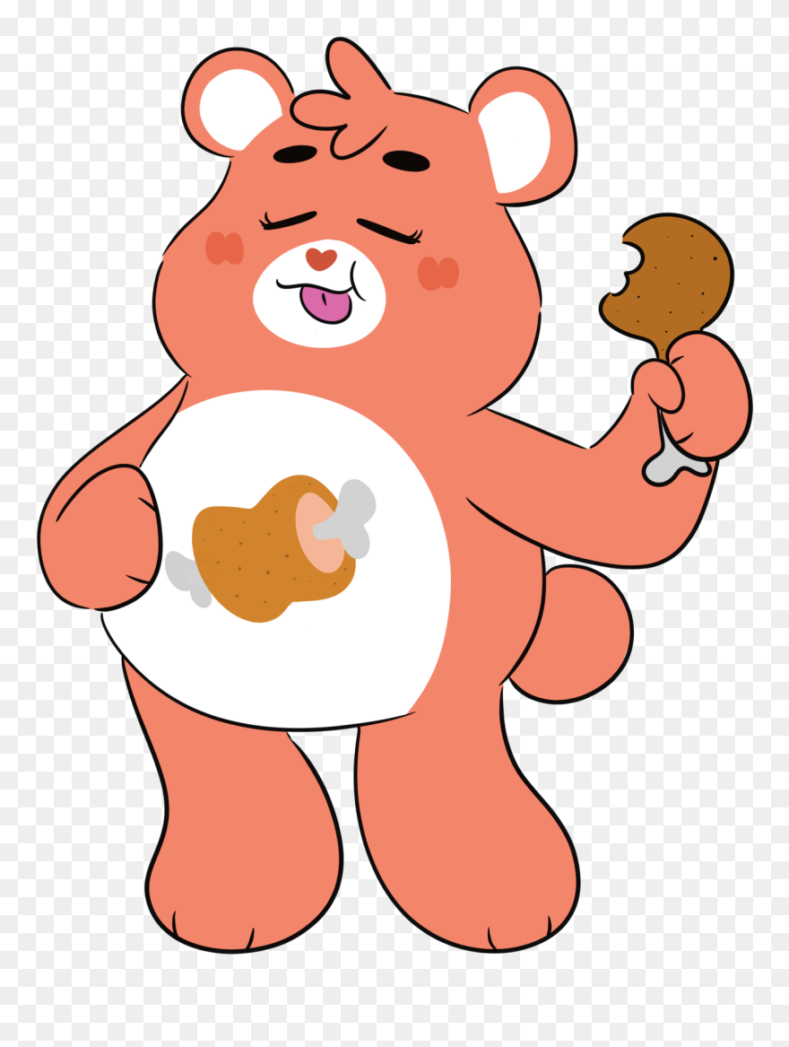Care Bears Hungry Bear Clipart
