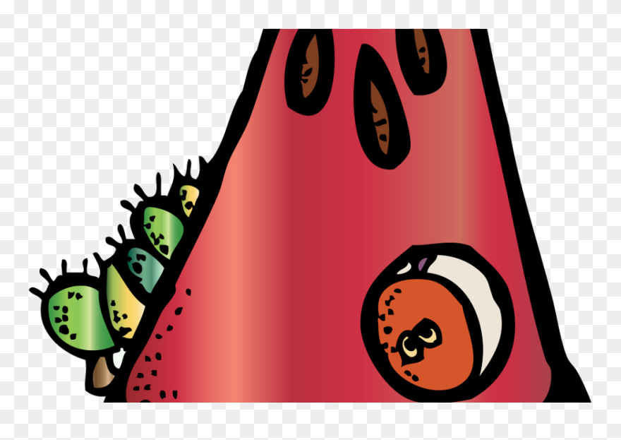 Transparent Hungry Caterpillar Clipart - Watermelon The Hungry Caterpillar - Png Download