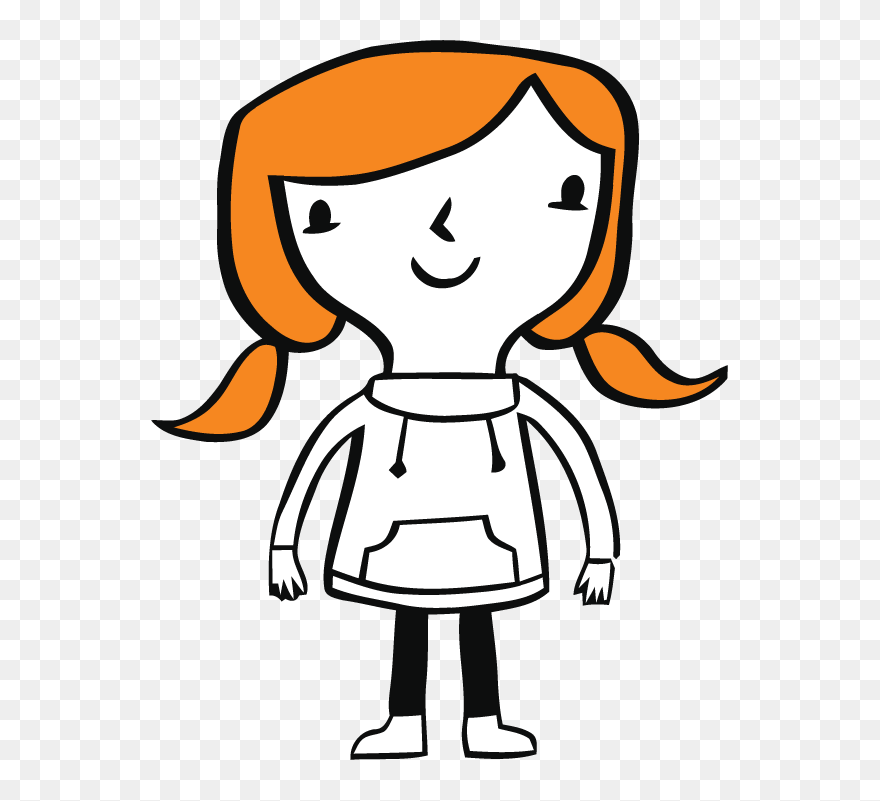 Cartoon Pigtails Clipart Best - Food Bank - Png Download