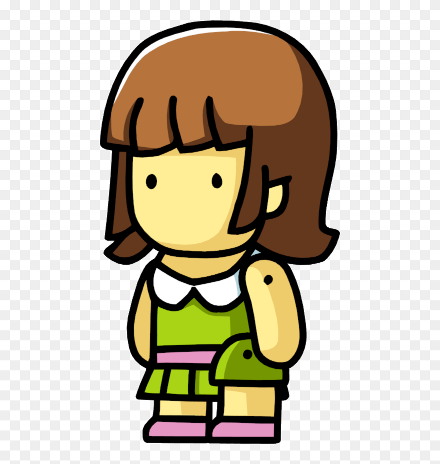 Girlfriend Wiki Fandom Powered - Girl Scribblenauts Png Clipart
