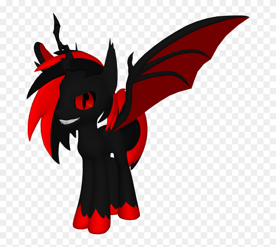 Pony Version Of Demon Lilith - Illustration Clipart