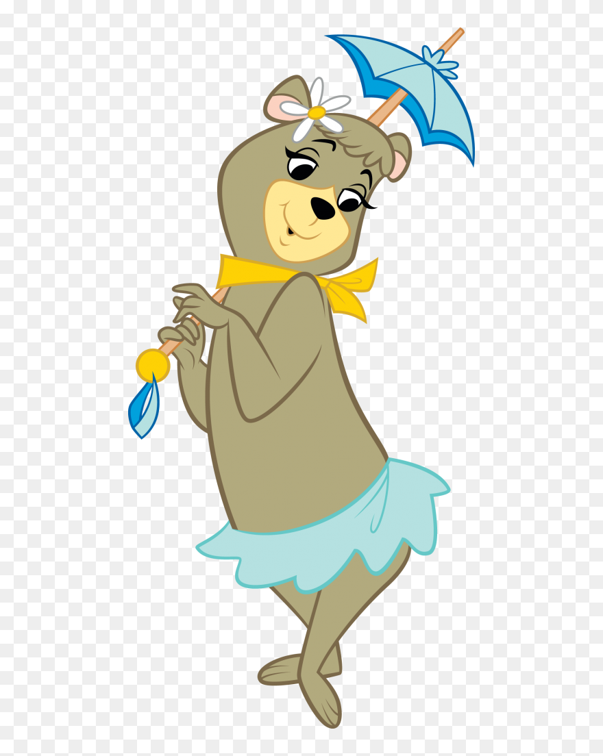 Cindy Bear Yogi Bear Book Clipart