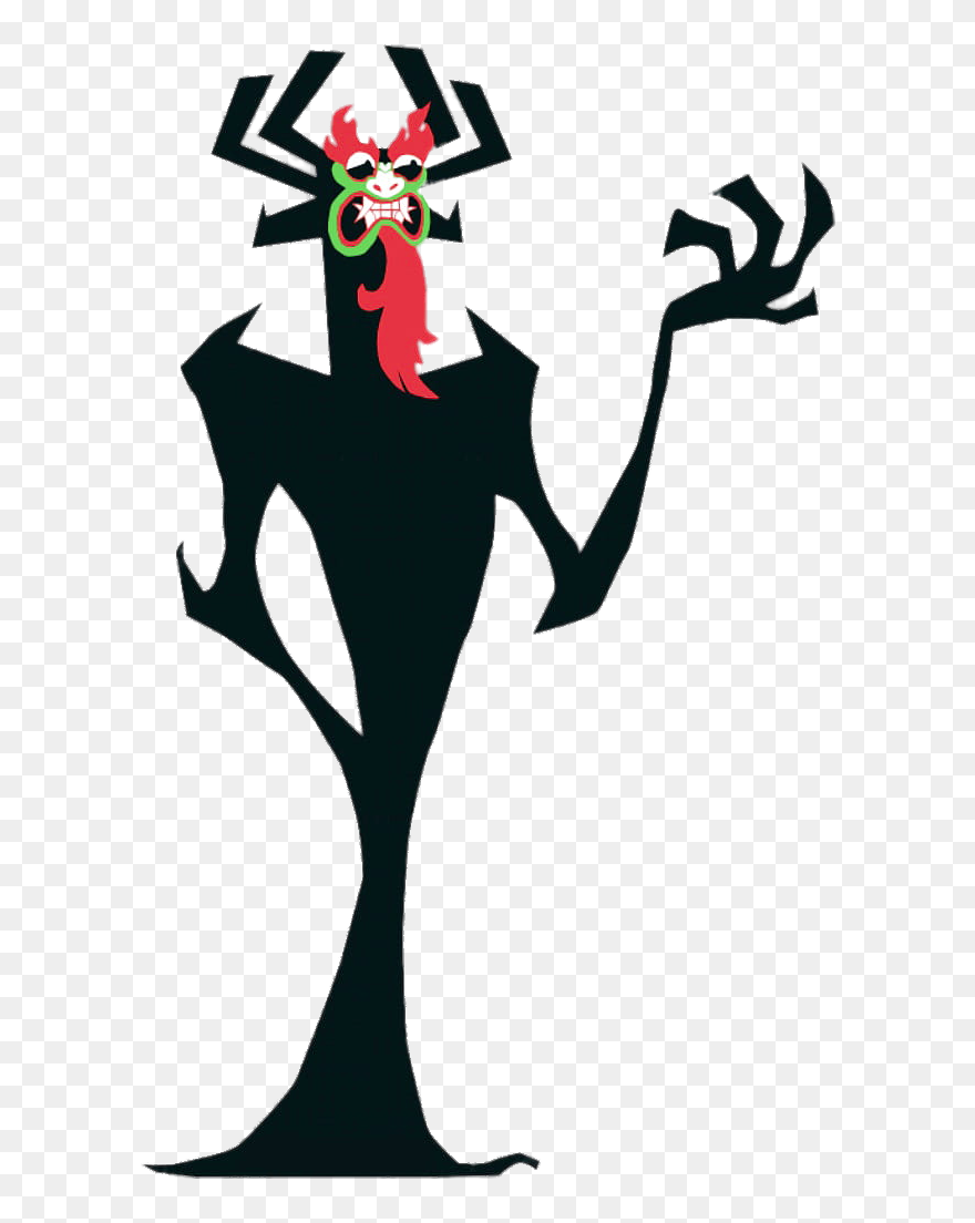 Demon Aku - Cartoon Network Samurai Jack Aku Clipart