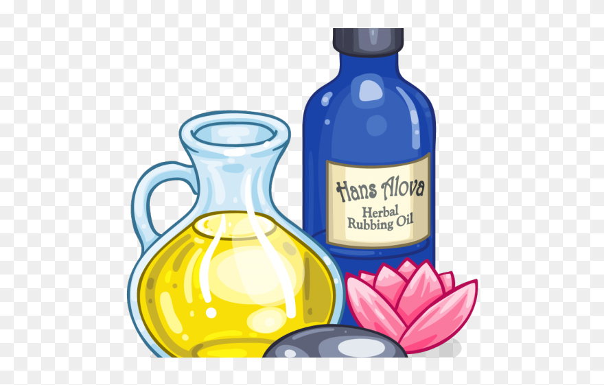 Oil Clipart Alive - Massage Oil Clipart - Png Download