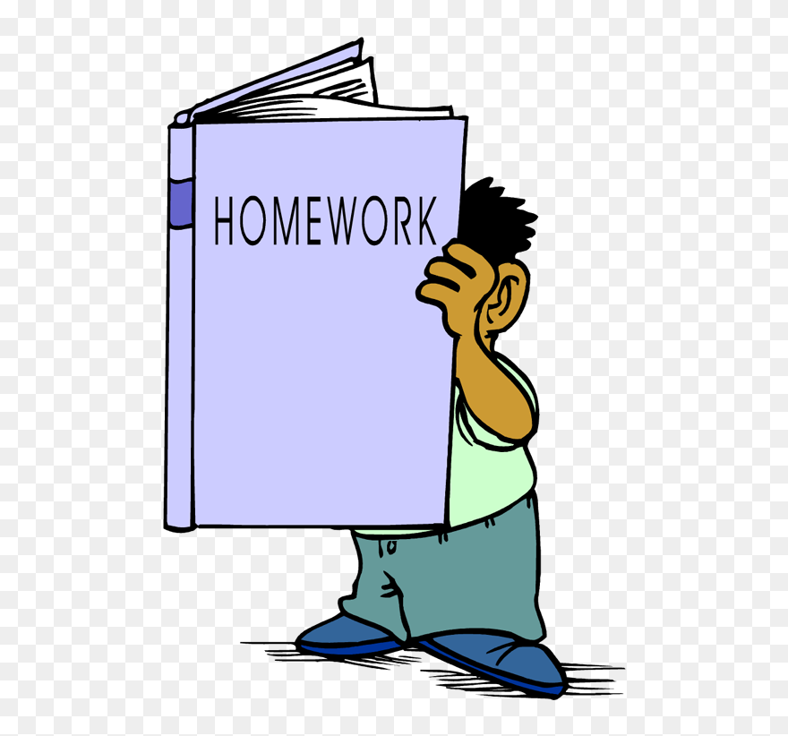 Clipart Homework Monitor - Home Work Clipart - Png Download