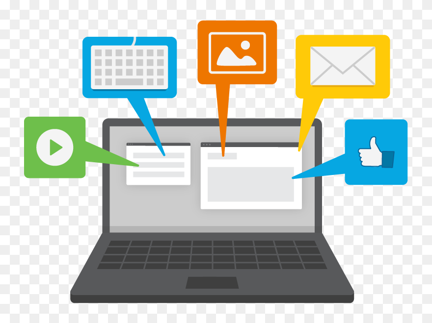 Collection Of Technology - Digital Literacy Clipart - Png Download