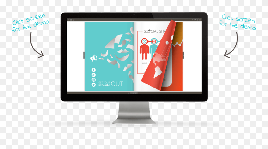 Click Here For Live Demo - Led-backlit Lcd Display Clipart