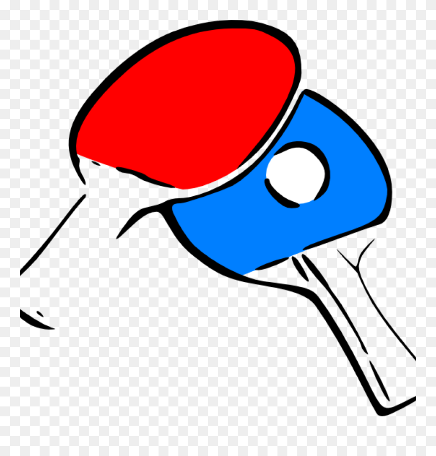Ping Pong Clip Art Ping Pong Clipart Table Tennis Clip - Table Tennis Clip Art - Png Download