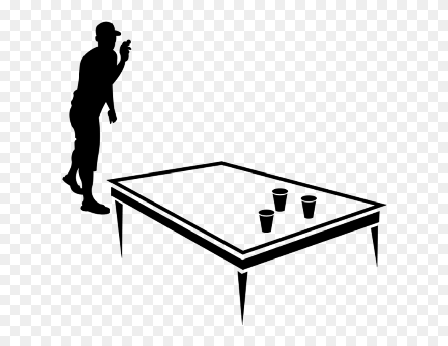 Transparent Beer Pong Clipart - Clipart Beer Pong Png