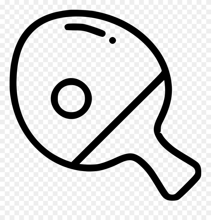 Transparent Ping Pong Paddle Clipart - Panneau Interdiction De Parler - Png Download