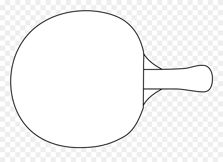 Table Tennis Racket Clipart (5514807) PinClipart