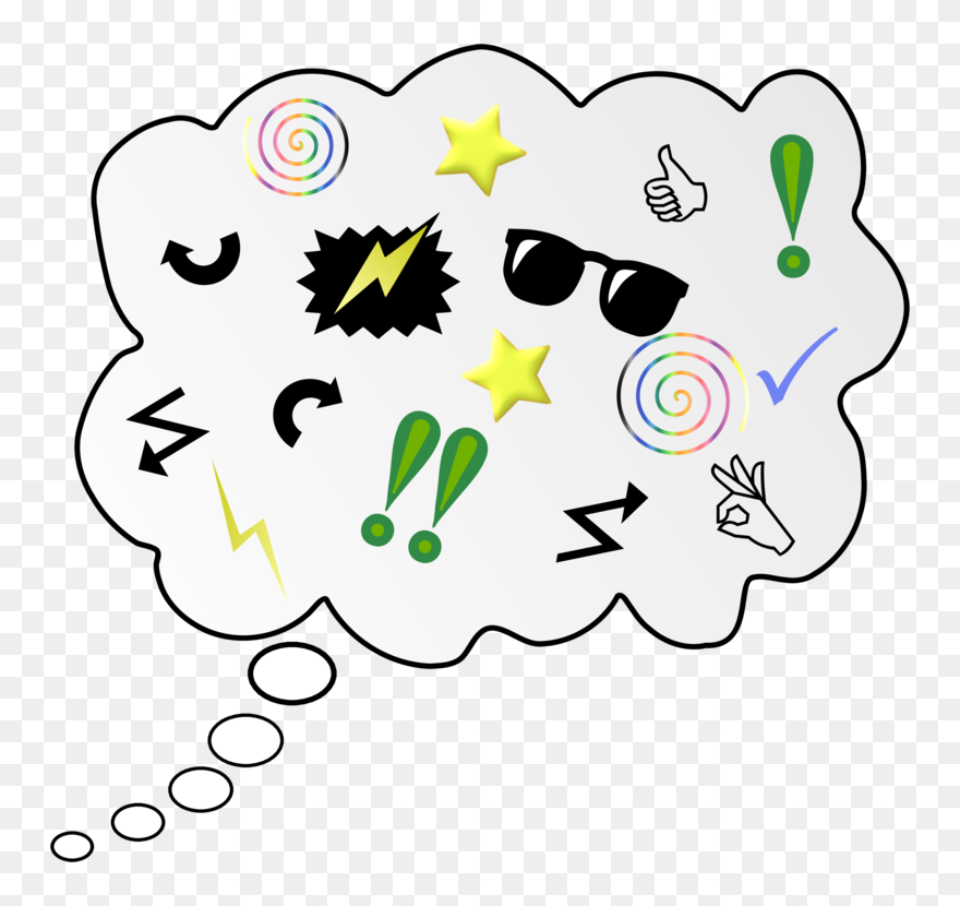 Art,text,artwork - Brainstorming Clipart - Png Download