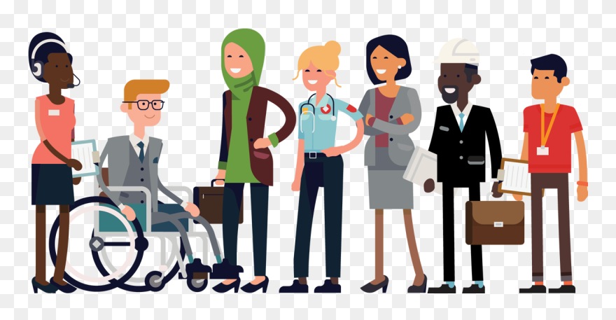 Diversity People Clipart