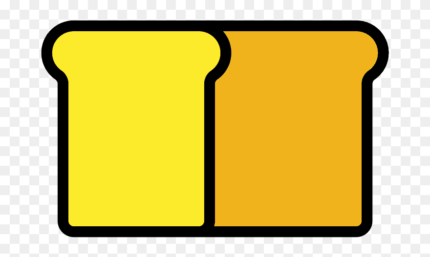 Bread Emoji Clipart - Png Download