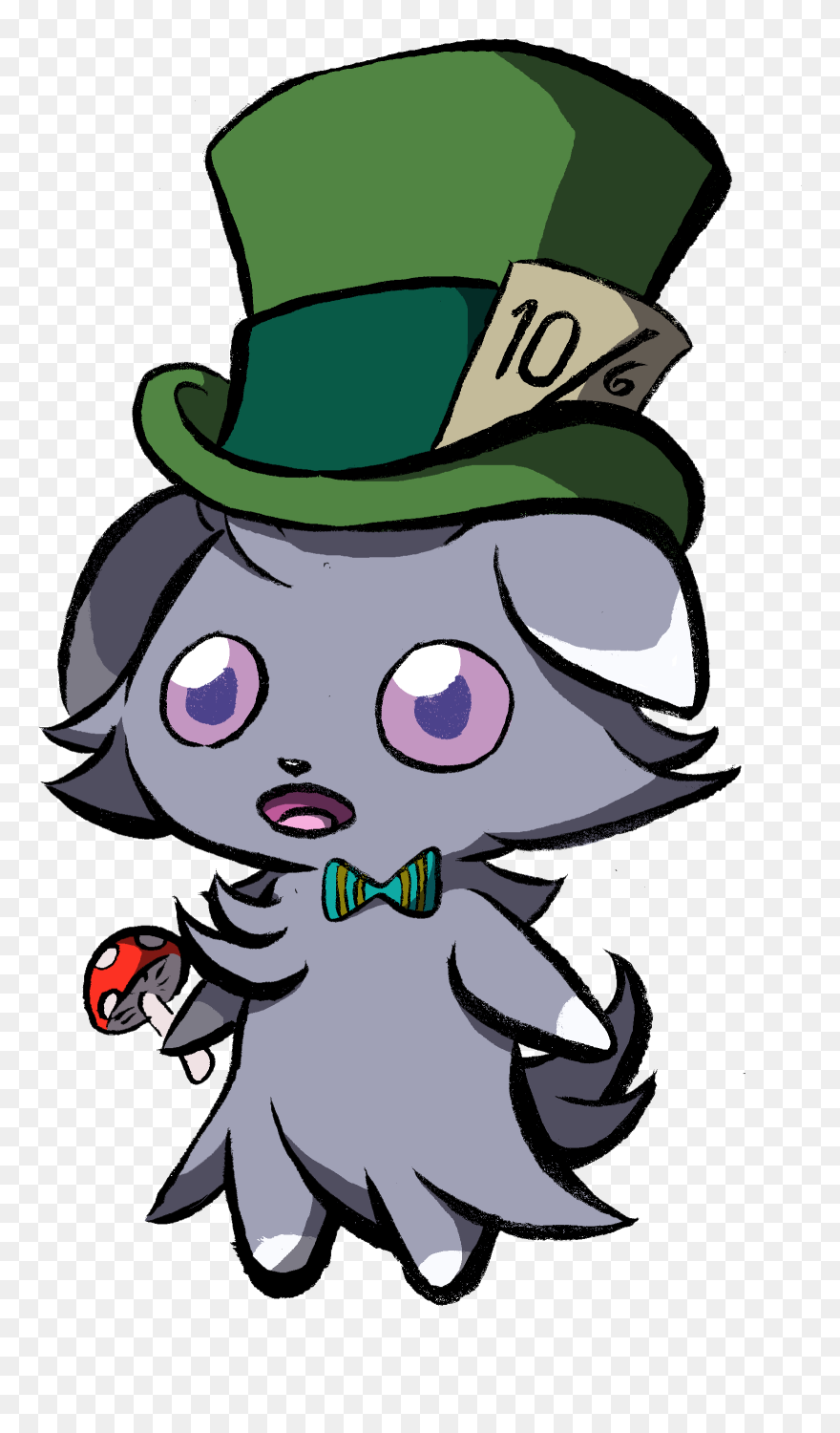 Mad Hatter Espurr - Cartoon Clipart