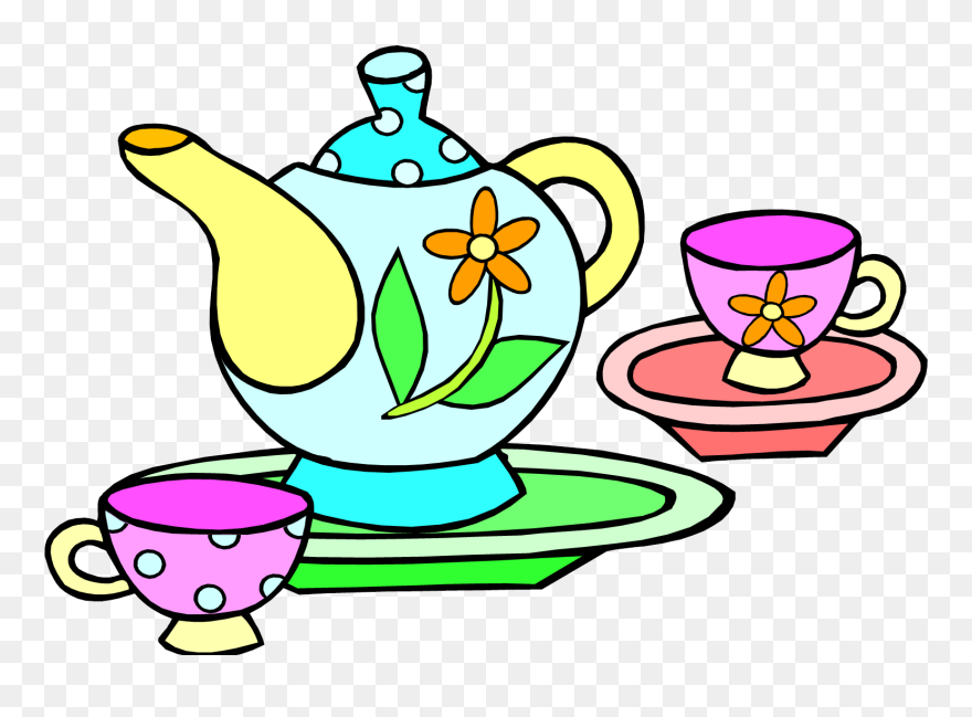 Mad Hatter"s Tea Party Clipart