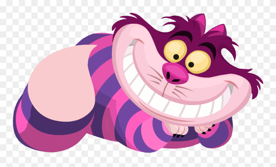 Alice Cheshire Cat The Mad Hatter - Cheshire Cat Alice In Wonderland Clipart