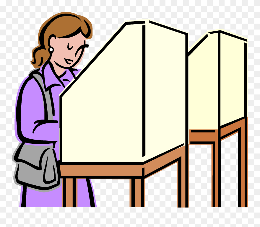 Vote Clipart Elector - Major Steps Of The Voting Process - Png Download