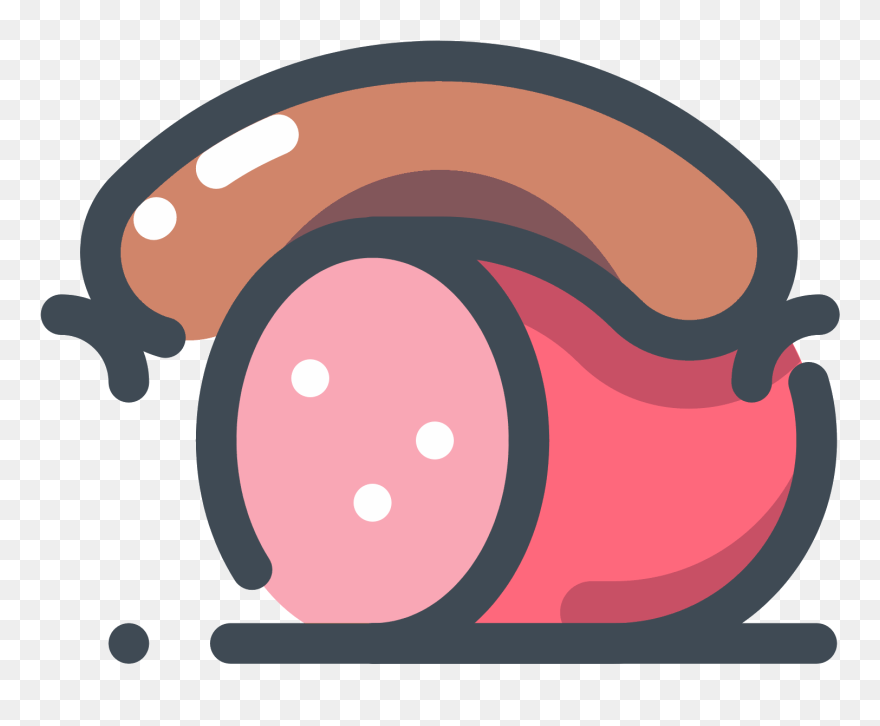 Food Slice Meat Steak Grill Churrasco Coating 30 Icon - Meat Clipart