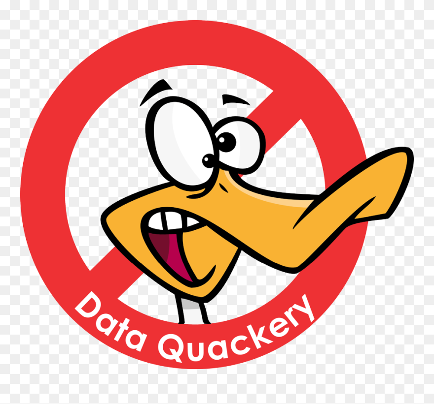 Data Quackery Stop Sign - Stop Quackery Clipart