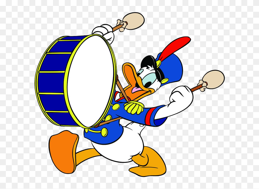 Band Clipart Holiday - Mickey Marching Band Clipart - Png Download