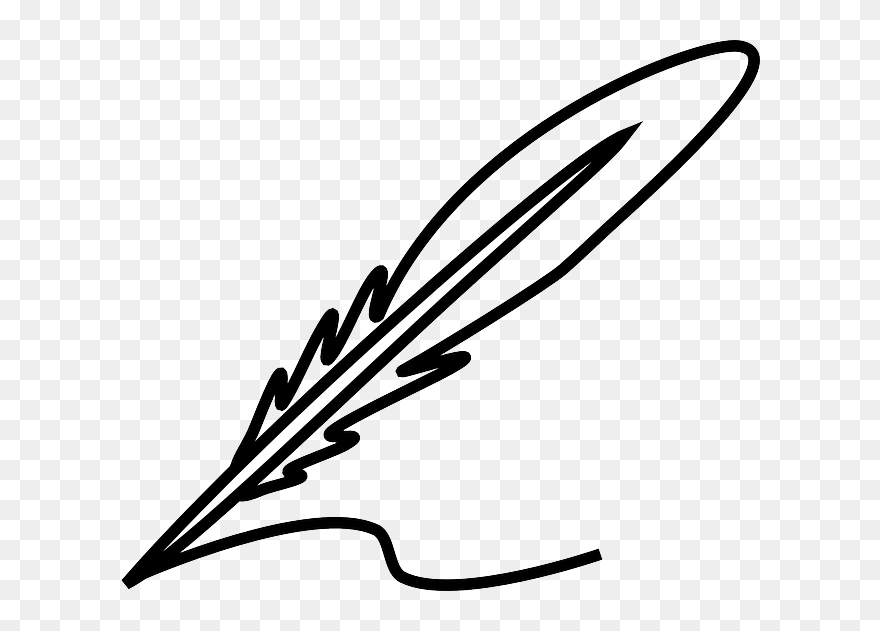 Black And White Pen Clipart